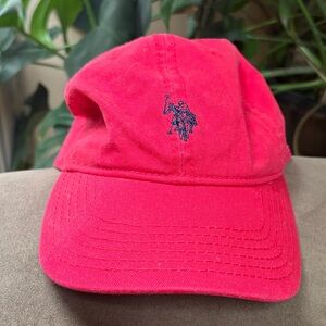 U.S. Polo Assn. Bright Red Hat